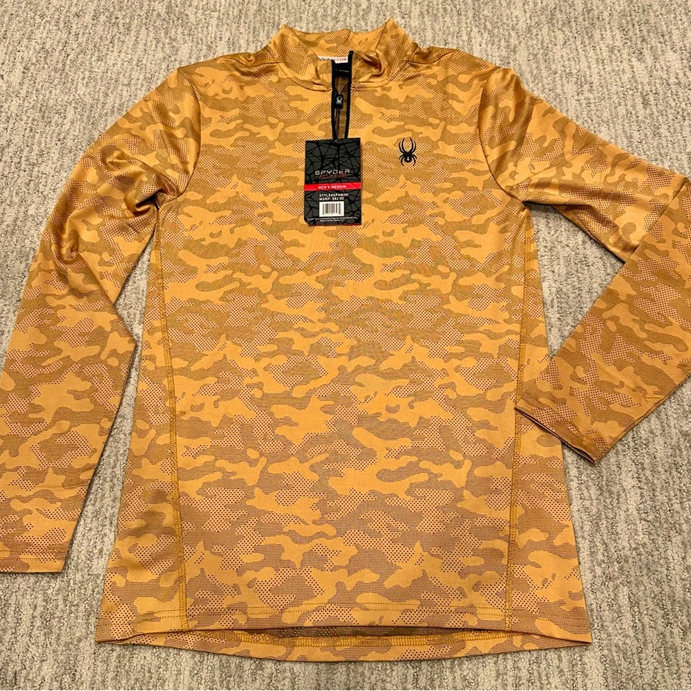Spyder Active Men’s 1/4 Zip Pullover – Medium (New with Tags)